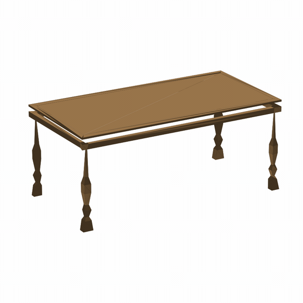 Table generated by MeshAnything