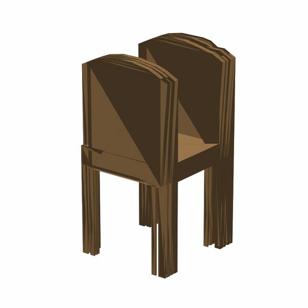 Chair generated by MeshAnything