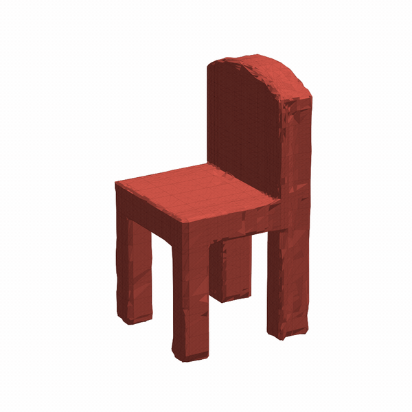 Chair generated by MeshRipple