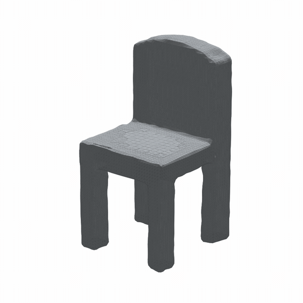Chair reconstructed by NKSR