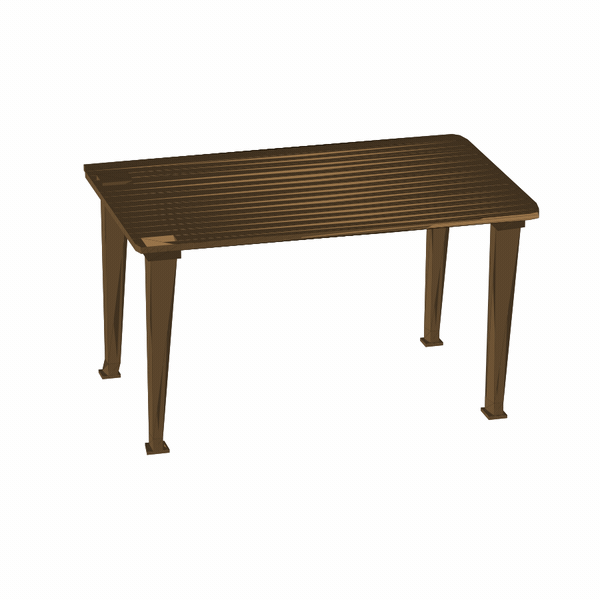 Table generated by MeshAnything